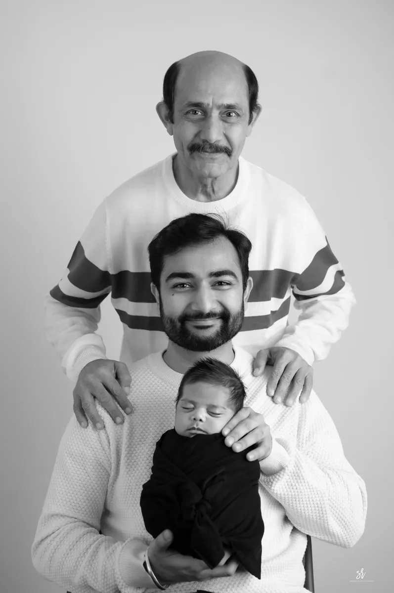 Family portrait preserving a shared moment of connection · 02