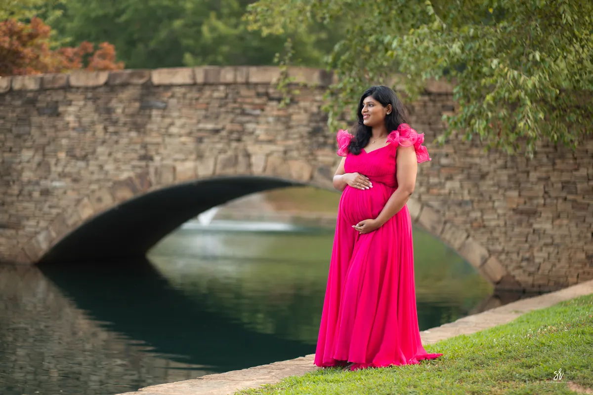 Fine-art maternity portrait celebrating the season of waiting · 16