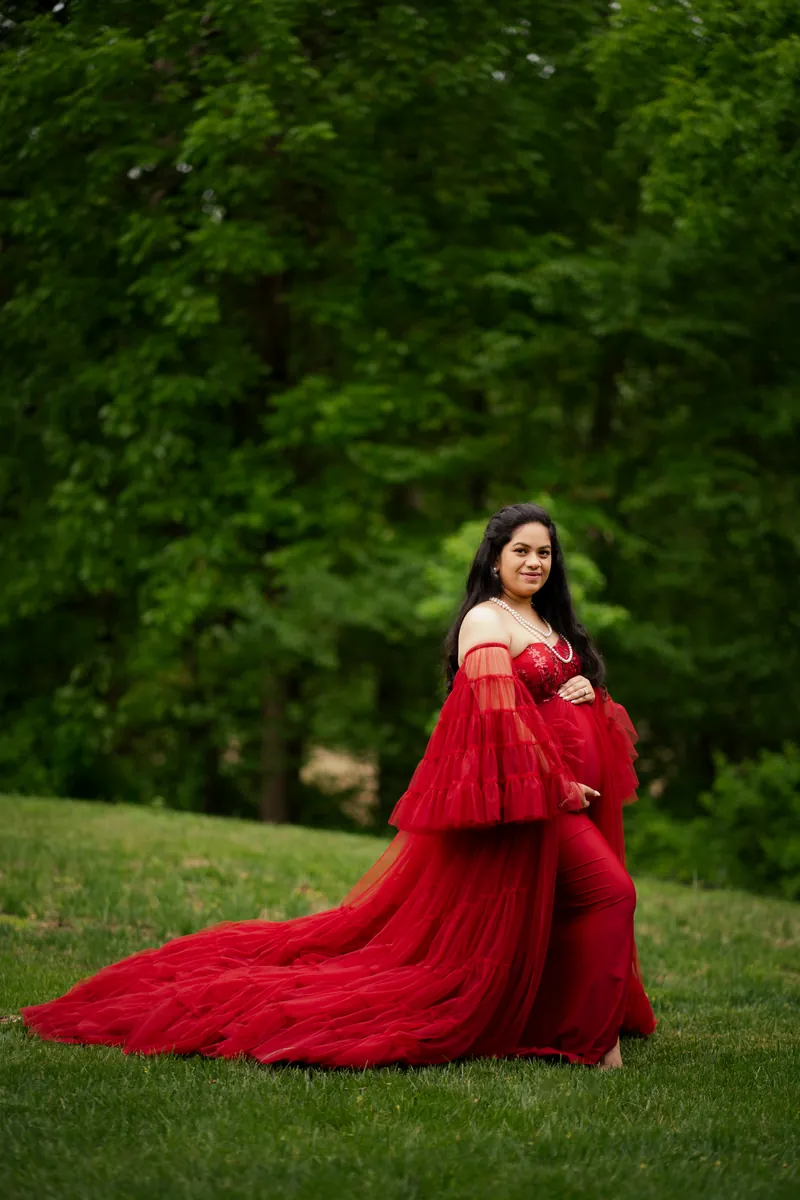 Fine-art maternity portrait celebrating the season of waiting · 21