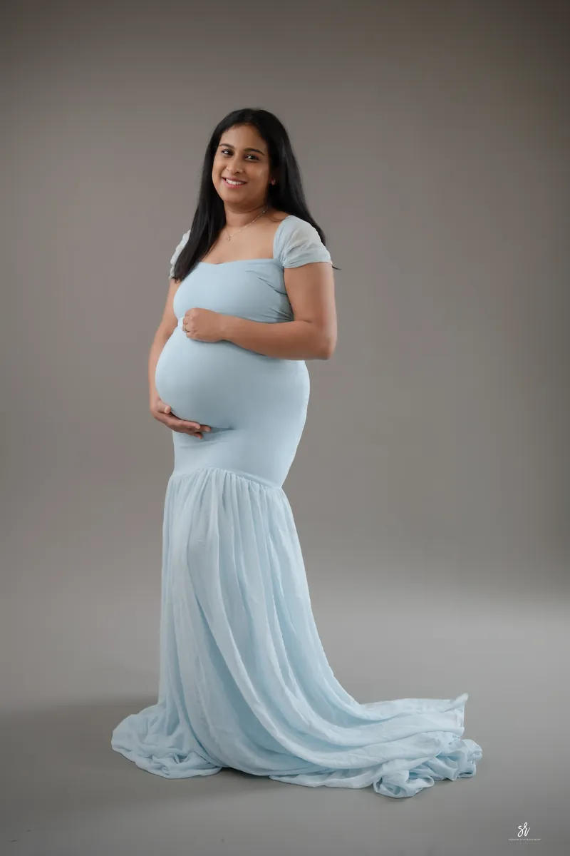 Fine-art maternity portrait celebrating the season of waiting · 27