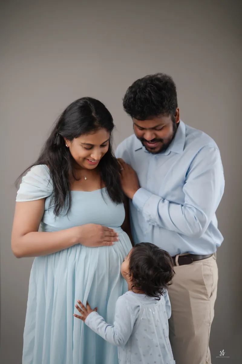 Fine-art maternity portrait celebrating the season of waiting · 28